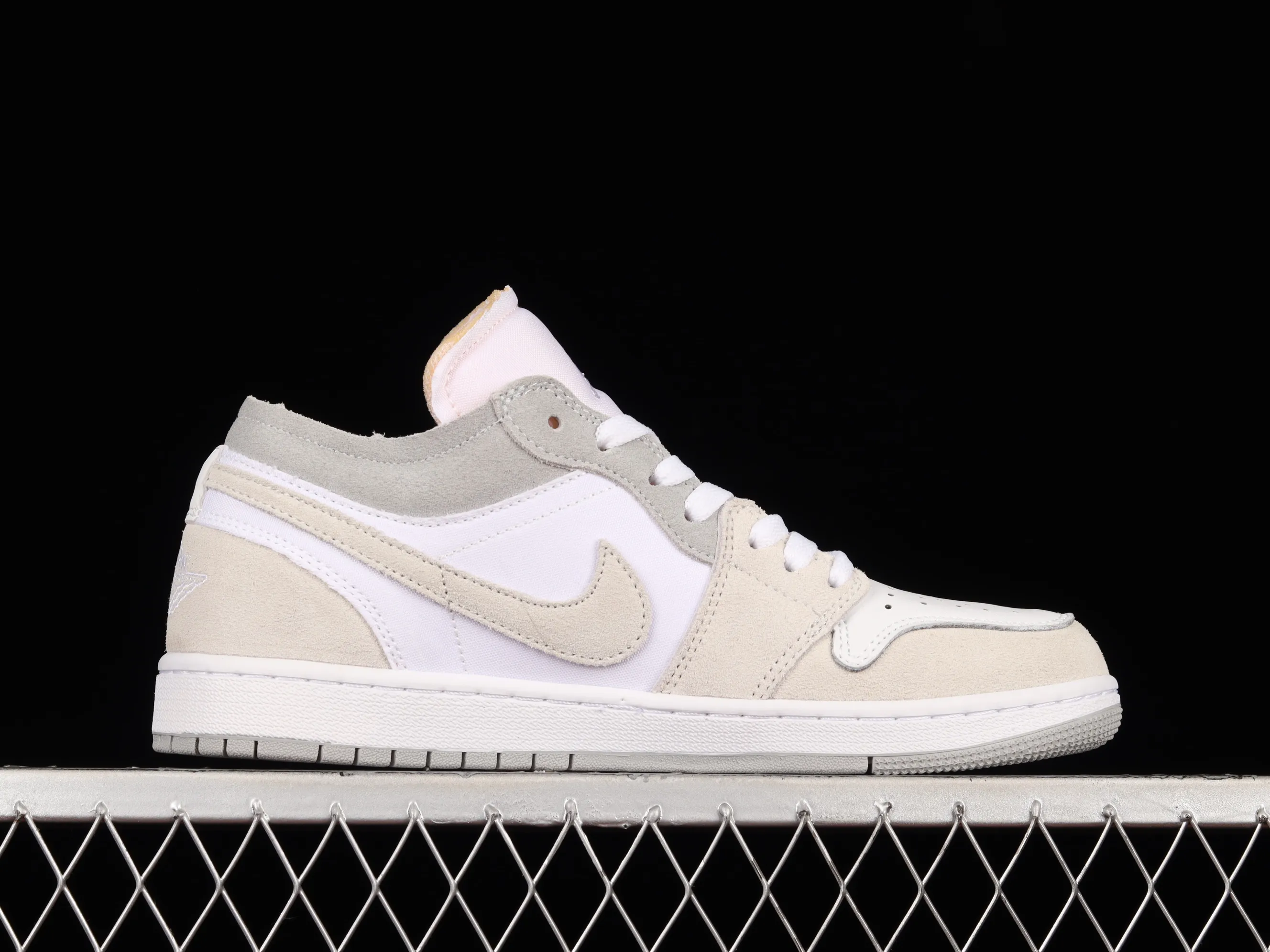 All categories Air Jordan Jordan series basketball shoes Air Jordan 1 Low Z version Air Jordan 1 Low "White and Phantom" AJ1 Joe 1 rice white retro culture and leisure sports sneakers DN1635-100